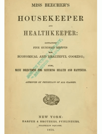 Dona de Casa e Assistente de Saúde de Miss Beecher