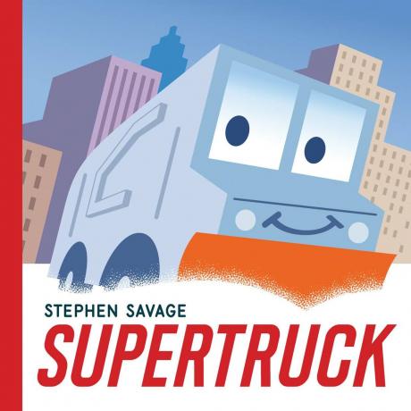 Supertruck - capa do Geisel Honor Book 2016 para leitores iniciantes