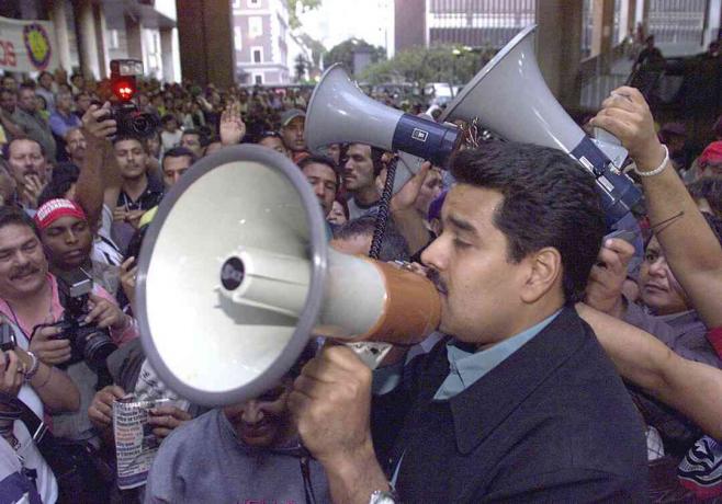 Nicolas Maduro em 2004