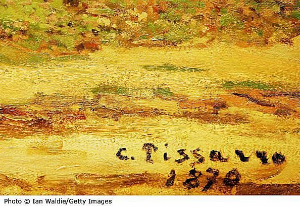 Assinatura do Famoso Artista Impressionista Camille Pissarro