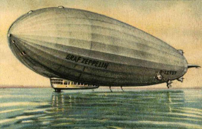 O alemão 'Graf Zeppelin'