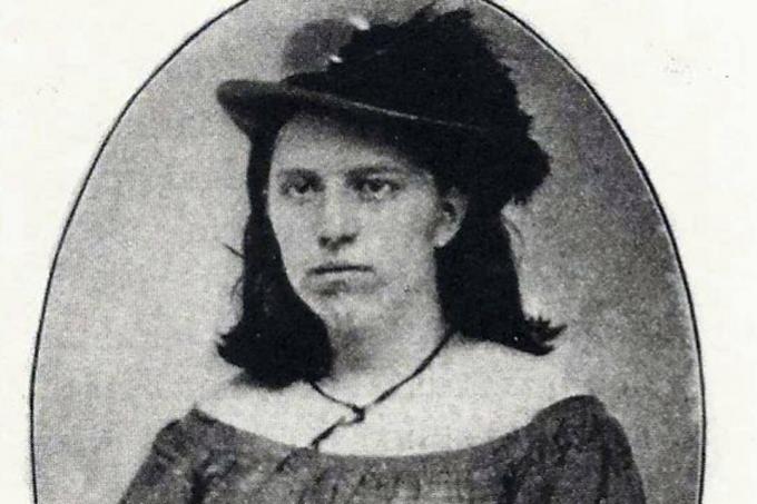 Nancy Hart após sua captura em 1862