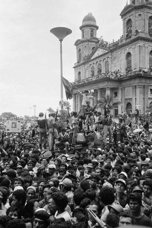 Sandinistas triunfam em Manágua