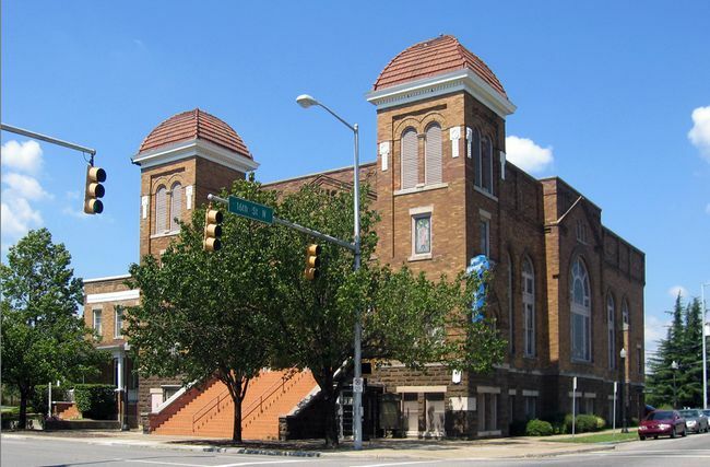 16th Street Baptist Church em Birmingham, Alabama, setembro de 2005