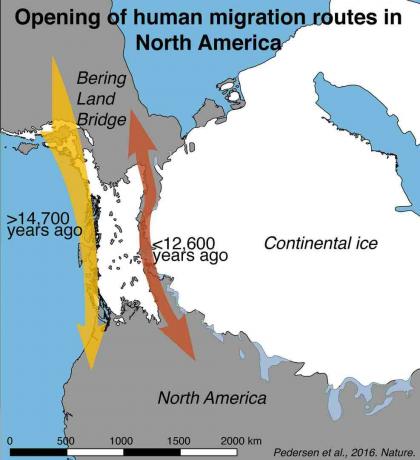 Mapa do corredor sem gelo