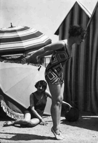 Foto de moda praia de Sonia Delaunay