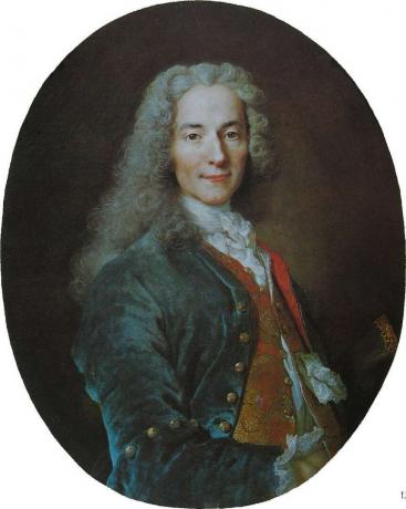 Voltaire, retrato