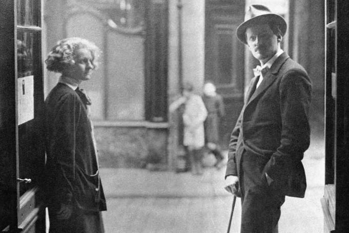 foto de James Joyce em Paris