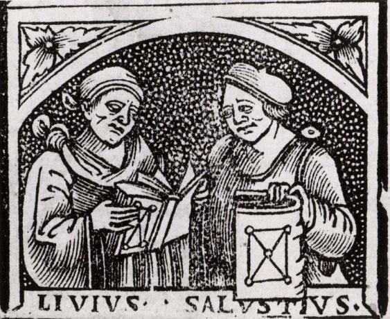 Sallust e Livy Woodcut