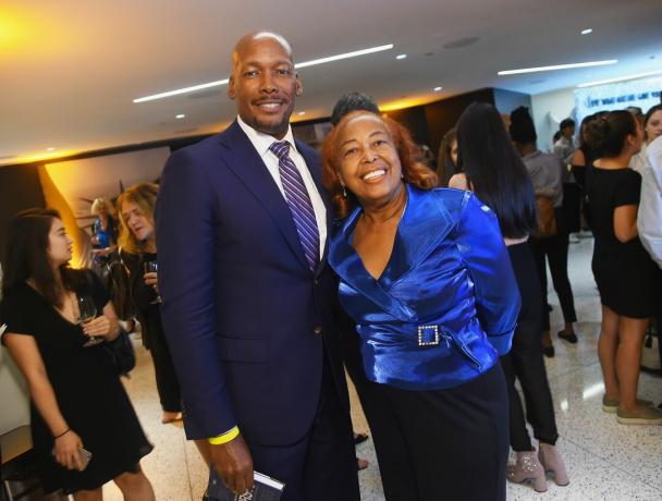 Melvin Oatis e Dra. Patricia Bath participam do TIME Celebrates FIRSTS em 12 de setembro de 2017 na cidade de Nova York