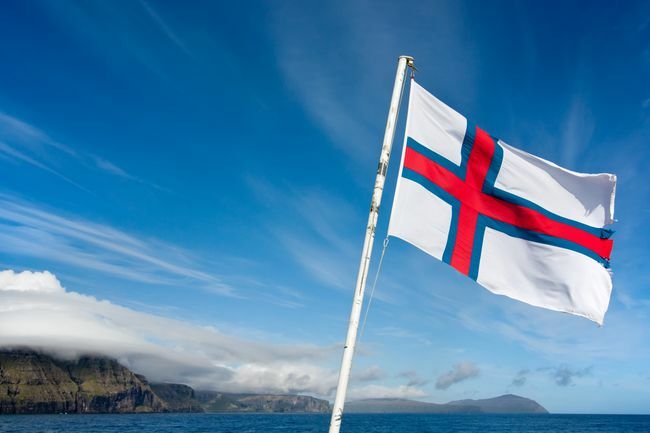 Bandeira das Ilhas Faroé