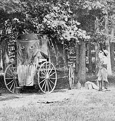 Vagão do fotógrafo da guerra civil