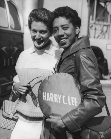 Althea Gibson e Angela Buxton