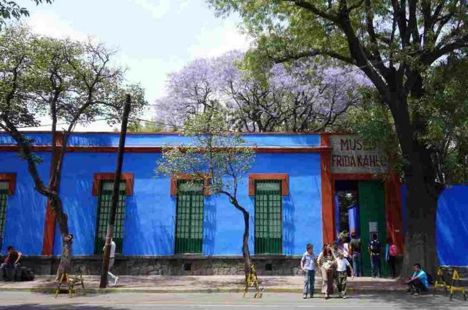 Museu Frida Kahlo, The Blue House, na Cidade do México