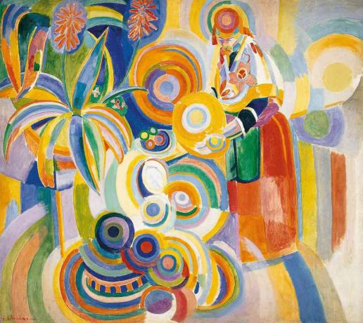 robert delaunay mulher portuguesa