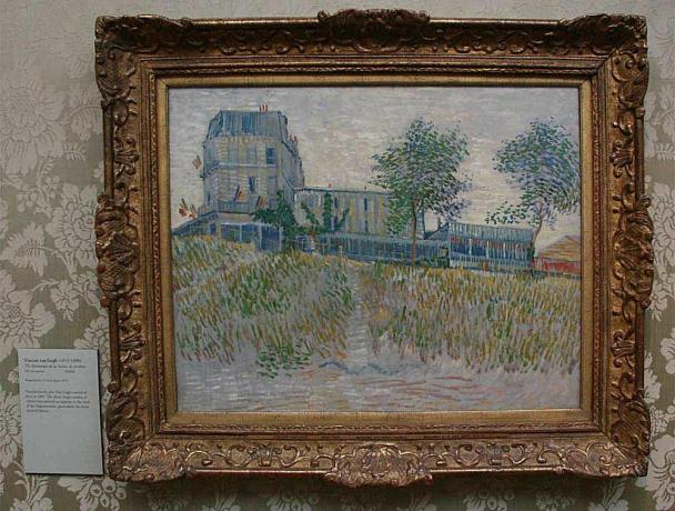 "O Restaurante de la Sirene, em Asnières" - Vincent van Gogh
