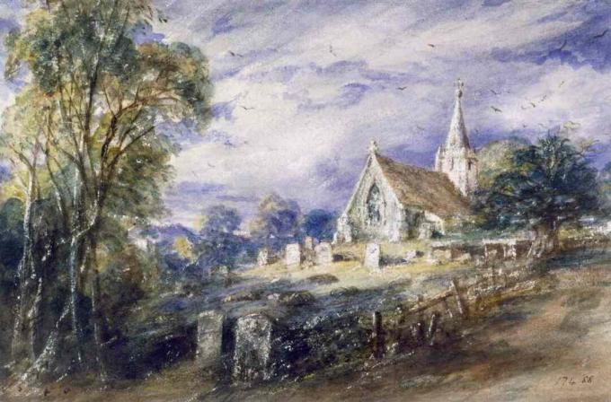 john constable stoke poges igreja