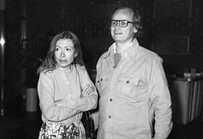 fotografia de Joan Didion e John Gregory Dunne