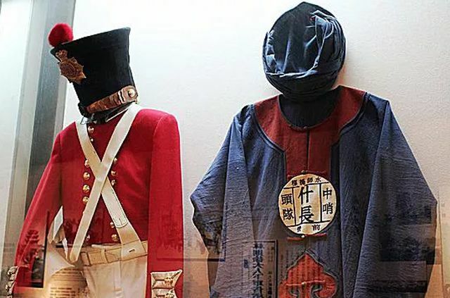 Uniformes do exército da guerra do ópio do século XIX