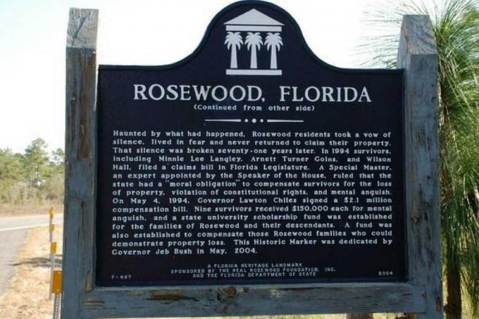 Memorial de Rosewood