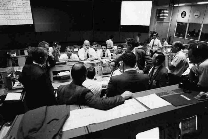 Controle da missão Apollo 13 em Houston