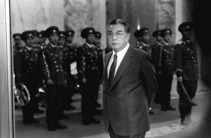 O líder norte-coreano Kim Il Sung