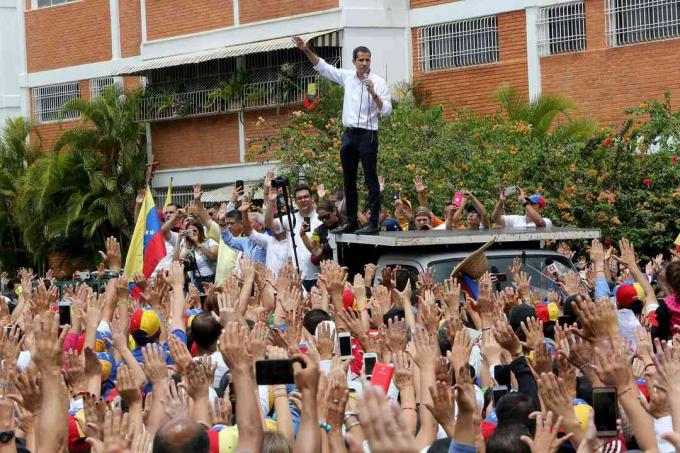 Juan Guaidó rally, maio 2019