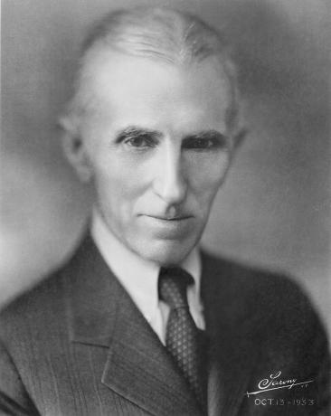 Nikola Tesla em 1934