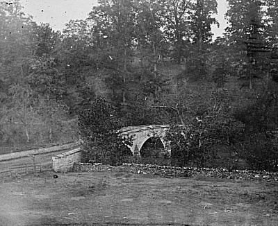 A ponte de Burnside em Antietam em 1862