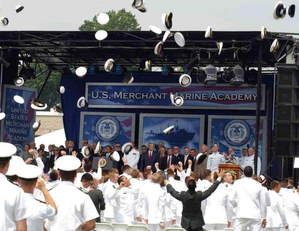 Graduação da Academia da Marinha Mercante dos EUA