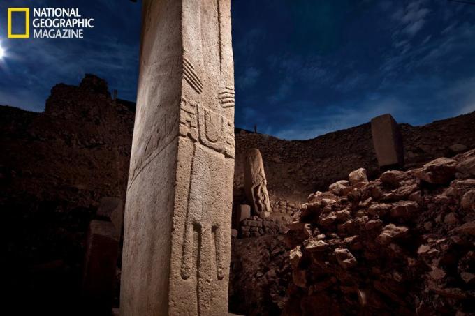 Pilares em Göbekli Tepe