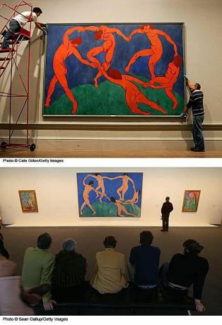 Pinturas de dançarinos de Matisse