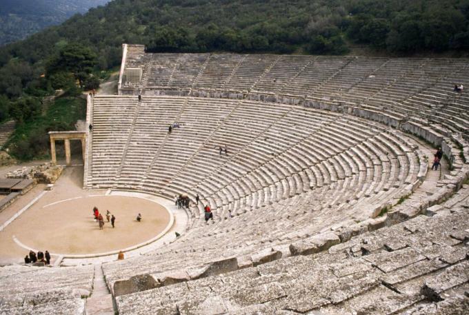 O Teatro de Epidauros