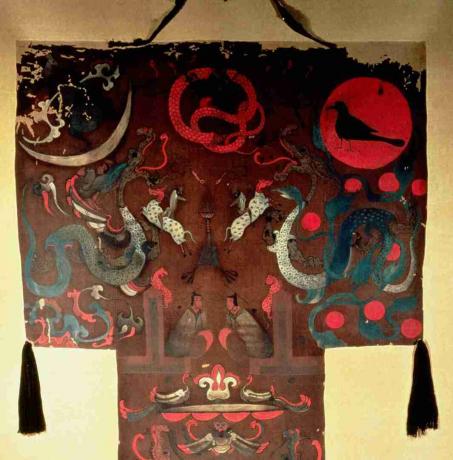 Faixa Funeral de Lady Dai, Mawangdui, Dinastia Han