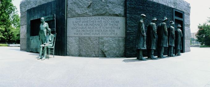 EUA, Washington DC, Memorial Franklin Delano Roosevelt