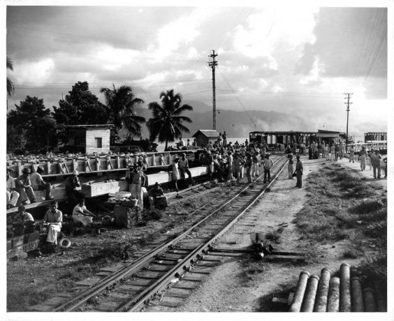 TRABALHADORES FERROVIÁRIOS NA GUATEMALA