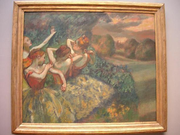 "Quatro Dançarinos" - Edgar Degas