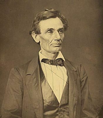 Abraham Lincoln em 1860