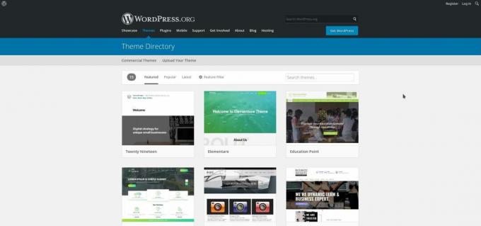 Sorte para você, o WordPress tem toneladas de temas excelentes e gratuitos disponíveis